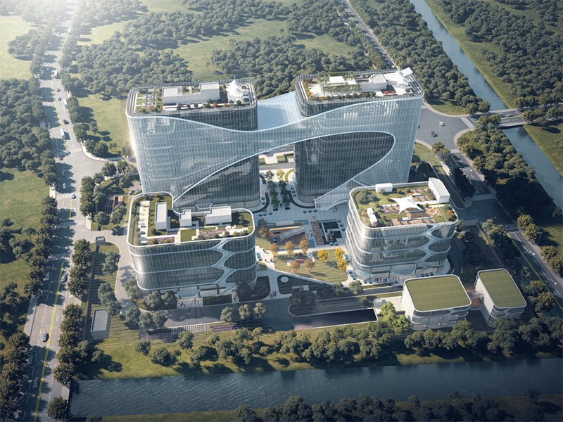 共建未来丨头头竞技体育股份（上海）创新基地亮相“2023年闵行区重大工程项目开工仪式”主会场！